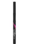 Maybelline Eye Liner, Hyper Precise Black Liquid Eye Liner, Ultra-Thin Defining Felt Tip Liner, Quick Drying Liquid Eyeliner, Ink Technology, Maybelline New York, Safe for Sensitive Eyes, Matte Black