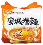 Nongshim Ansung Noodle Soup Mild Spicy Soybean Paste Flavour, 5 Pack, 22.05 oz ℮ 625 g