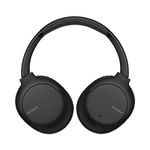 Sony WH-CH710N Noise Cancelling Wireless Headphones with 35 hours Battery Life, Quick Charge, Built-in Mic and Voice Assistant - Black