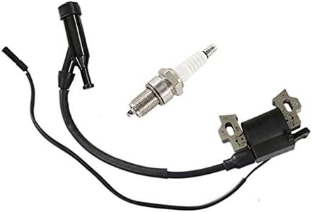 HURI Ignition Coil Spark Plug for Generac 2500PSI 2700PSI 2.3GPM 196CC 6.5HP Pressure Washers Champion Power 3500 4000 Watt Gas Engine Generator PowerSports CT200U Trail200