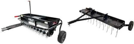 Brinly 2-in-1 40" Aerator Spreader 