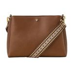 Accessorize London Women's Tan Webbing Sling Bag | Bags for women | Ladies Purse Handbag | Bags for Women For Office Use, Work