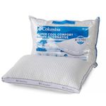 Columbia Ice Fiber Down Alternative Back Stomach Sleeper Bed Pillow St/Qn