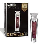 Wahl Professional 5 Star Detailer cordless Lithium-Ion Cordless Trimmer with 100 min run-time, best for easy fading, cutting, and blending, great for barbers and stylists