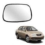 STYCARO-Side View Mirror Glass compatible with Toyota Corolla 2003-2008 Old Model (RIGHT DRIVER SIDE)