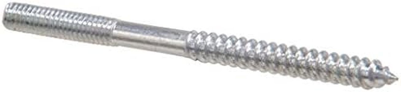 Hillman 43428 3/8-16-Inch x 6 Hanger Bolt, 8-Pack , Zinc