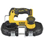 DEWALT 12V MAX XTREME Compact Bandsaw Brushless, 1-3/4 in Portable Saw, For Pipe, Rebar, Rod (DCS375B) (Tool Only)