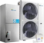 Senville 4 Ton Central Air Conditioner Heat Pump Split System, 48,000 BTU, Inverter, Variable Speed, 10KW AUX, 208/230V