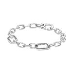 Pandora ME Link Chain Bracelet In Sterling Silver For Medallion Charms, Size 20, No Box