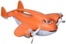 Green Toys Fire Plane, CB - Pretend Play, Motor Skills, Kids Bath Toy Vehicle. No BPA, phthalates, PVC. Dishwasher Safe, Recycled Plastic, Made in USA.