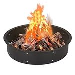 OUSHENG 36 Inch Round Fire Pit Ring