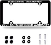 1 Pack Funny License Plate Frame We