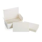 Blank Cardboard Paper White Message Card Business Cards Vocabulary Word Card Index Cards DIY Gift Tags Card About 100 PCS