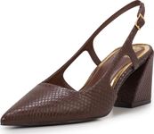 Vince Camuto Women's Sindree Pump, Chocolate, 5