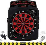 Viper Solar Blast Electronic Dartboard, Extra Wide Overhead Cricket Scoreboard, Laser Lite Compatible, Modern Design Fits With Contemporary Decors, Solo Play Against The Cyber Player, Adjustable Voice Volume, 43 Games 187 Options