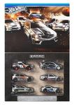Hot Wheels Silver Series Zamac JBY80 Multipack (Mercedes Benz, 99 Honda Civic, Porsche 928s, BMW Z4, 08 Ford Focus, Toyota AEB6) Vehicle Toy, Mini Car, 6-Pack