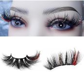 VNHTT 25mm Glitter Eyelashes 3D Flu