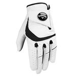 CALLAWAY Men's GLOVES, White, Medium-Left