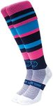 WackySox - City Slicker Knee Length Rugby Socks Sports Socks for Men and Women Womens Sports Socks Mens Socks Walking Socks for Riding Hockey Football Running Club Socks Team Socks Sports Activities