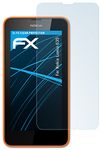 atFoliX Screen Protection Film compatible with Nokia Lumia 635 Screen Protector, ultra-clear FX Protective Film (3X)