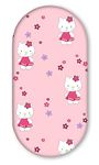 Cotton Fitted Sheet 80x38cm Printed Design for Baby Moses Basket Bassinet Crib Baby Nest Pod Toddler Cotbed Travel Cot Sheets Cot Bedding (Hello kitty)