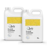 Qssiy Surface Cleaners and floor cleaners liquids 10 Liter, Bathroom Surface Cleaning Liquid, Non-Toxic, Skin Friendly, Tiles cleaner 10L (Lemon)