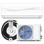 KOTEK 12000 BTU Mini Split AC/Heating System, 17 SEER 208-230V Inverter Ductless Split AC Unit, Cools Up to 750 Sq. Ft, Wall Mounted Air Conditioner with Heat Pump & Installation Kit