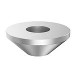 AUTOVIC Large Manual Tire Changer Centering Cone, Billet Aluminum Upgrade Wheel Balancer Hold Down Cone for 1.67" Diameter Center Post Car Truck, Fit Up to 4.4" Hub Opening