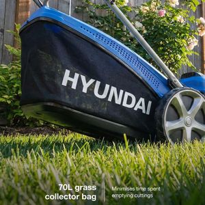 Hyundai 196cc Self Propelled Petrol Lawnmower – Push Mower