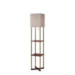 Adesso 3183-21 Harrison Shelf Floor Lamp