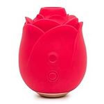 Lovehoney Rose Clitoral Sucking Toy - Clit Stimulator with 6 Suction Speeds - Waterproof Sucker Vibrator - Rechargeable Vibrating Adult Sex Toys for Women