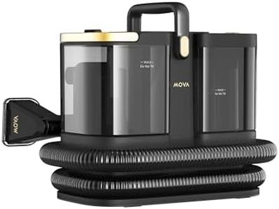 Mova S10 Steam Allzweck-Dampfreiniger mit 9 Aufsätzen, überhitztem Dampf, 16.000Pa Saugkraft, ≤5% Restfeuchte, 99,99% Bakterien- und Milbenentfernung, chemiefreier Reinigung