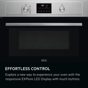 AEG 8000 Combi Microwave Oven 43L – Built-In Multifunction