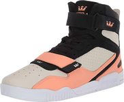 Supra Unisex Breaker Hi-Top Trainers, Beige Bone Melon White 056, 6.5 UK