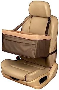 Solvit Dog Booster Seat for Car/Truck/SUV, Tan, up to 25 lb