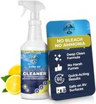 Shower Cleaner for RV & Camper Bathrooms, 32oz Trigger Spray, Bleach Free Ammonia Free Plastic & Fiberglass Shower Cleaner, Removes Soap Scum, Hard Water and Mold & Mildew Stains, Low Odor