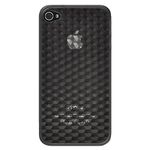 Amzer AMZ88750 Diamond TPU Skin Case for iPhone 4, Fits AT&T and Verizon iPhone 4, Smoke