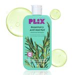 PLIX - THE PLANT FIX Rosemary Advanced Anti HairFall Shampoo for Decreases Hair Fall & Breakage - 200 ml | All Hair Types | Men & Women | Sulphate & Paraben Free