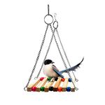 Pet, Bird, Parrot, Parakeet, Budgie, Cockatiel Cage Hammock Swing Toy Hanging Toy