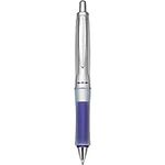PILOT Dr. Grip Center of Gravity Refillable & Retractable Ballpoint Pen, Medium Point, Navy Grip, Black Ink, Single Pen (36181)