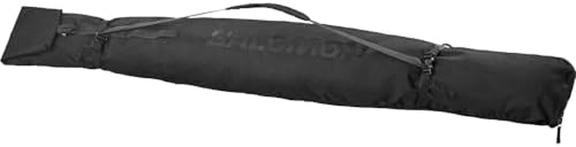 Salomon Original 1 Pair Unisex Ski Bag with Adjustable Design and for Durable Performance and Easy Storage, Compatible with Skis 160-210 cm Long, Black