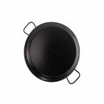 Garcima La Ideal Enamelled Steel Paella Pan 26cm,Black