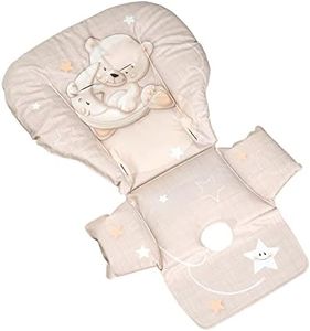 CAM Il Mondo del Bambino - art.IM230001/C260 - Soffice imbottitura per seggiolone - made in Italy - ORSO LUNA
