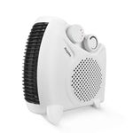 Keplin Electric Fan Heater with 2000W Power, 2 Heat Settings, Fan Setting, Safety Features & Vertical Design, Heat Protection, Thermostat, Lightweight & Portable for Home & Office