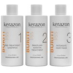 Brazilian Keratin Treatment Complex Blowout KERAZON kit 2oz/60ml Queratina