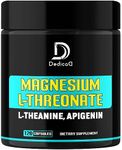 2250MG Magnesium L-Threonate w. L-Theanine & Apigenin - 120 Capsules - Triple Magnesium Complex Supplement