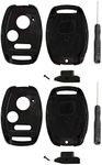 2 Key Fob Case Shell for Honda Acco