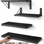 BAYKA Wall Mounted Floating Shelves