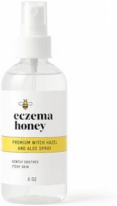 ECZEMA HONEY Premium Witch Hazel & Aloe Spray - Facial Mist Skin Care Product - Unscented Moisturizer, Dewy Makeup Spray, Aftershave & More (8 Oz)