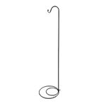 MODUDY 120cm Floor Plane Shepherds Hooks for Outdoor and Indoor,Thickened Bird Feeder Poles for Hanging Lantern Hummingbird Feeder Hanging Plant Wedding Decor